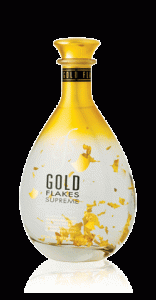 4 alcoholic drinks with edible gold 3