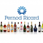 Pernod Ricard grew 1% in nine-months , down from 19% 25