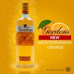 "Gordon's mediterranean Oraneg gin.">