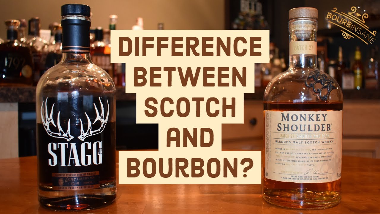 bourbon vs whiskey flavor