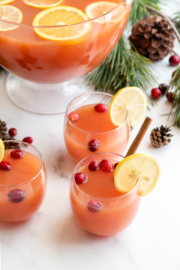 Festive non alcoholic drink - Wassail punch 25