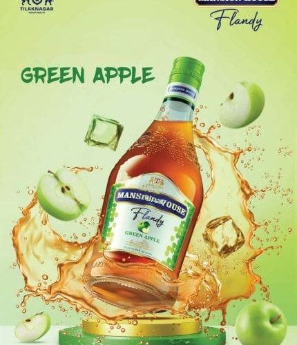 Tilaknagar Industries Launches Green Apple Flavoured Brandy Under Mansion House Flandy Range 21