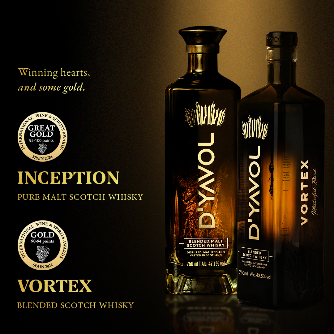 D’YAVOL VORTEX, The Latest Scotch Whisky Wins Gold in Spain 25