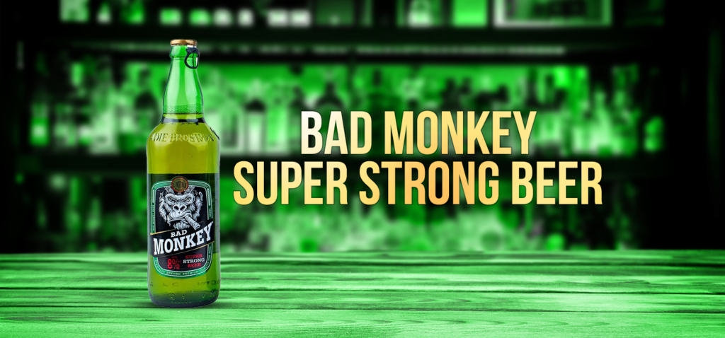 Bad Monkey Super Strong Beer