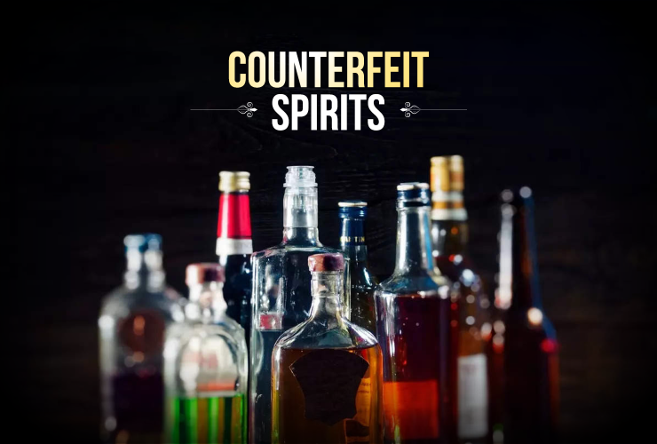 Dangers of counterfeit alcohol
