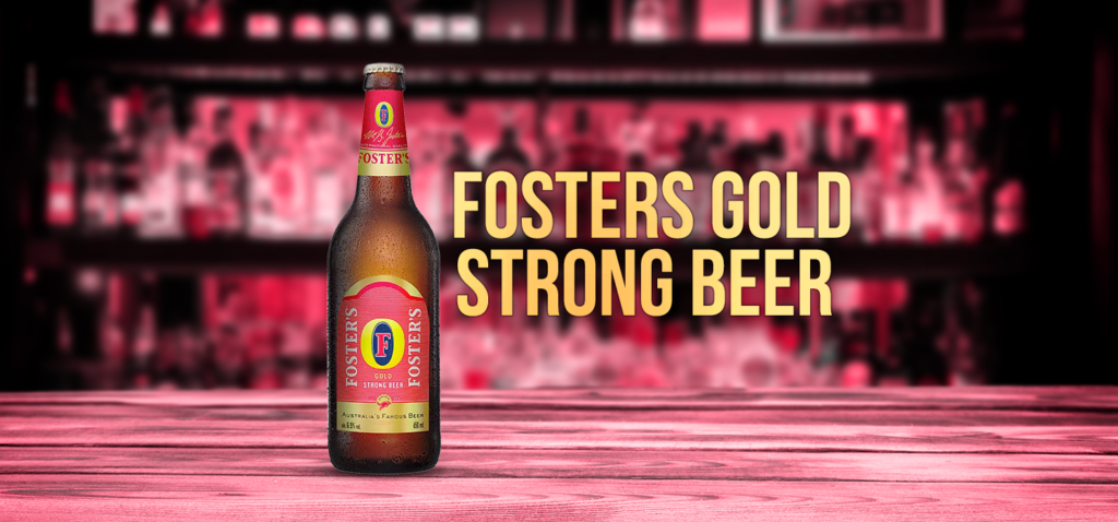 Fosters Gold Strong Beer