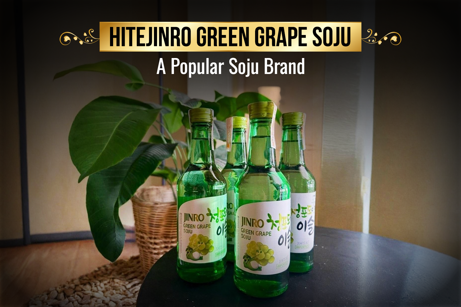 HiteJinro Green Grape Soju