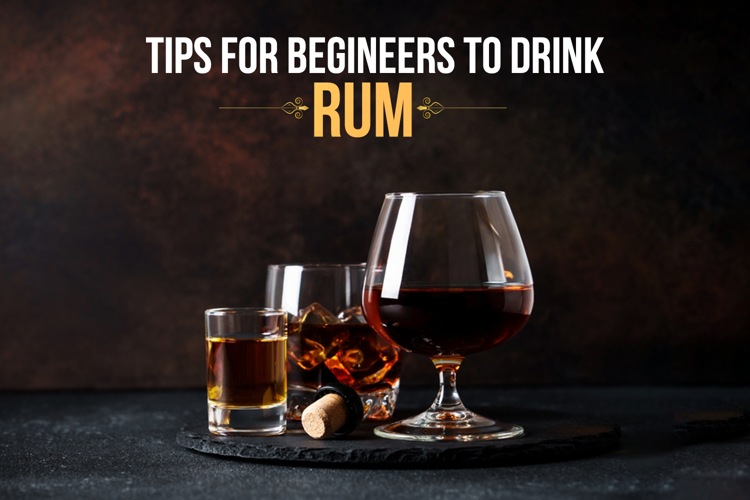 How to drink rum