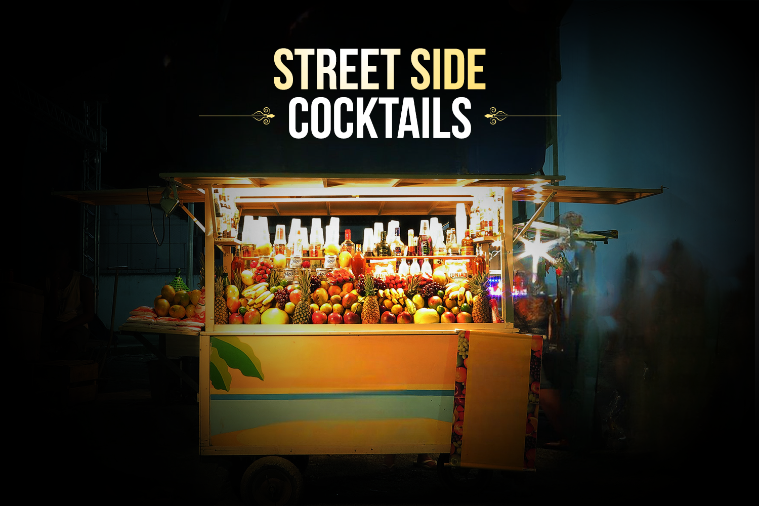 Street side cocktails