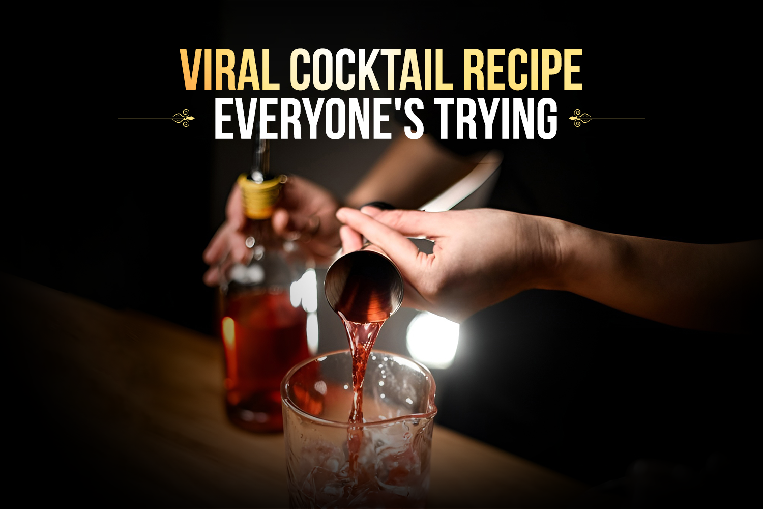 Viral cocktail recipes