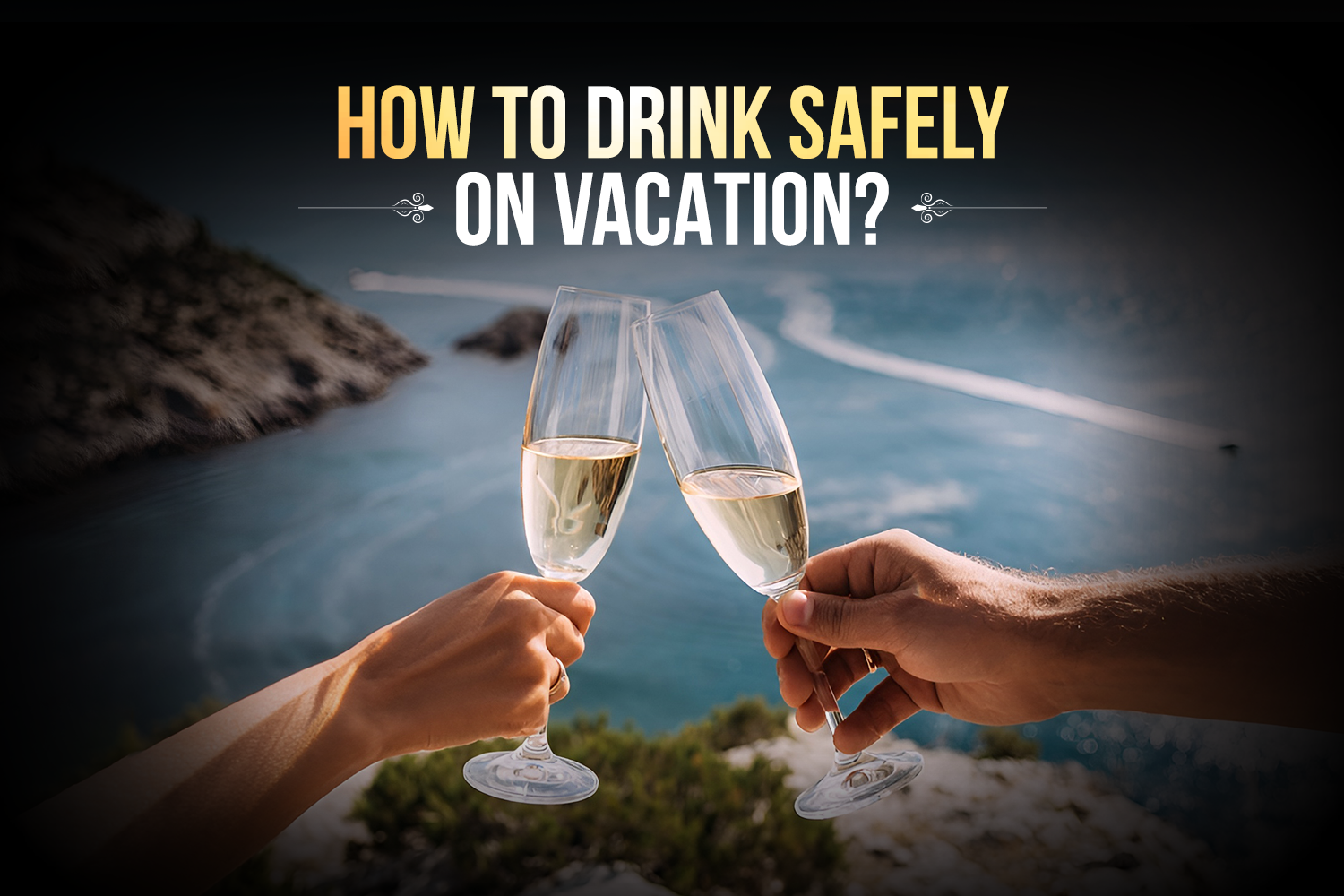 drink in moderation on vacation