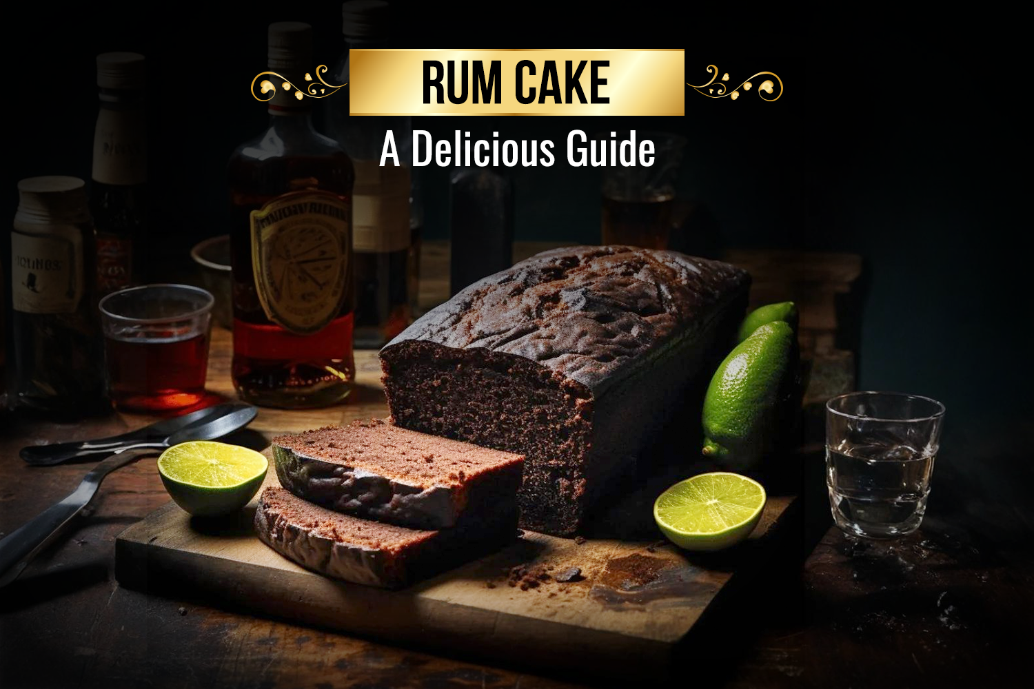 Best rum cake at home