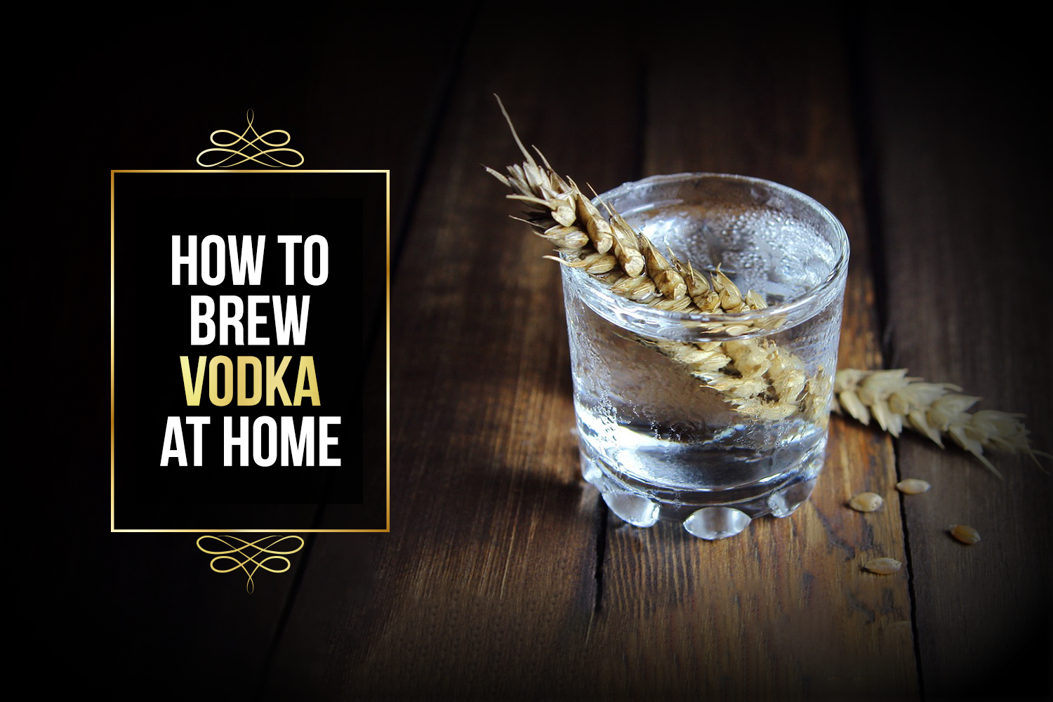 how to make vodka